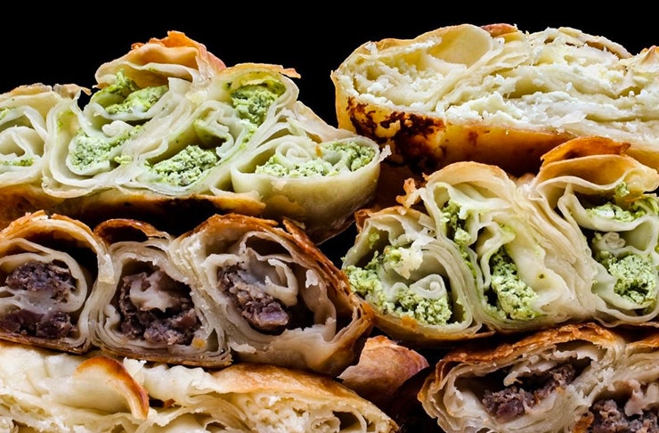 pile of burek